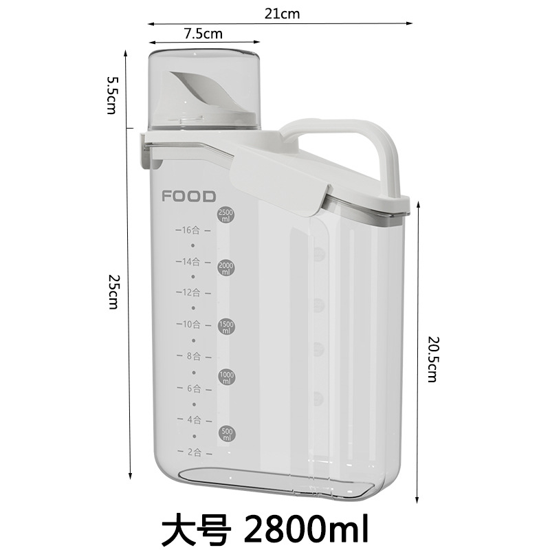 Food Storage Freeze Dried - ภาชนะเก็บอาหารสัตว์เลี้ยงขนาดใหญ่ 3-5 ปอนด์ ปิดสนิท ป้องกันความชื้น สำหรับอาหารสุนัขและแมวแบบแห้งและแบบแช่แข็ง
