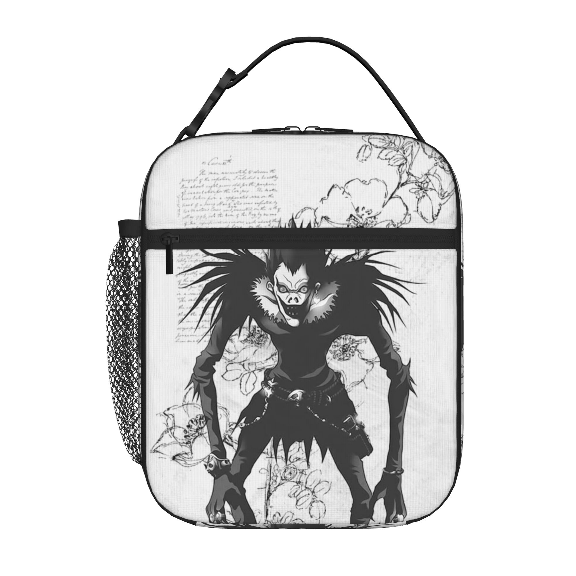Food Storage Notes - กระเป๋าใส่อาหารกลางวัน Ryuk กระเป๋าเก็บความเย็นสำหรับการออกไปเที่ยว D-Death Note กระเป๋าเก็บของน้ำหนักเบา