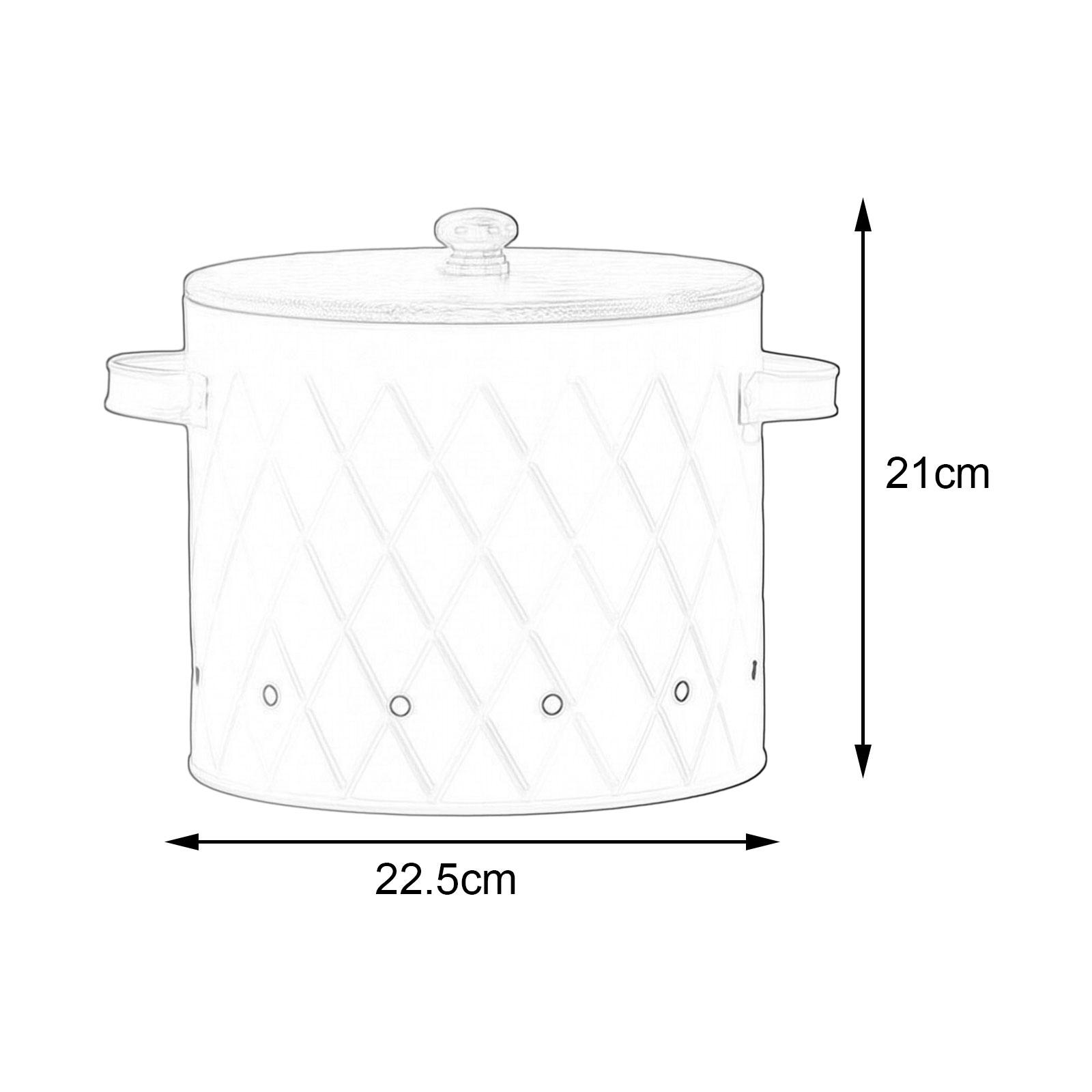 Food Storage In Restaurant - กระป๋องเก็บมันฝรั่งแบบวินเทจ กล่องเก็บผักสด กล่องเก็บผักสำหรับห้องครัว ร้านอาหาร ตกแต่งบ้านสไตล์ฟาร์มเฮาส์ เคาน์เตอร์