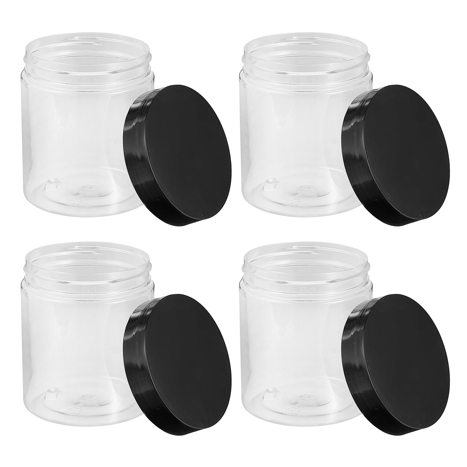 Food Storage And Container - 12 ชิ้น กระปุกพลาสติกใสปิดผนึกสำหรับเก็บอาหาร ภาชนะจัดเก็บในครัว กระปุกสุญญากาศสำหรับซีเรียล ข้าว