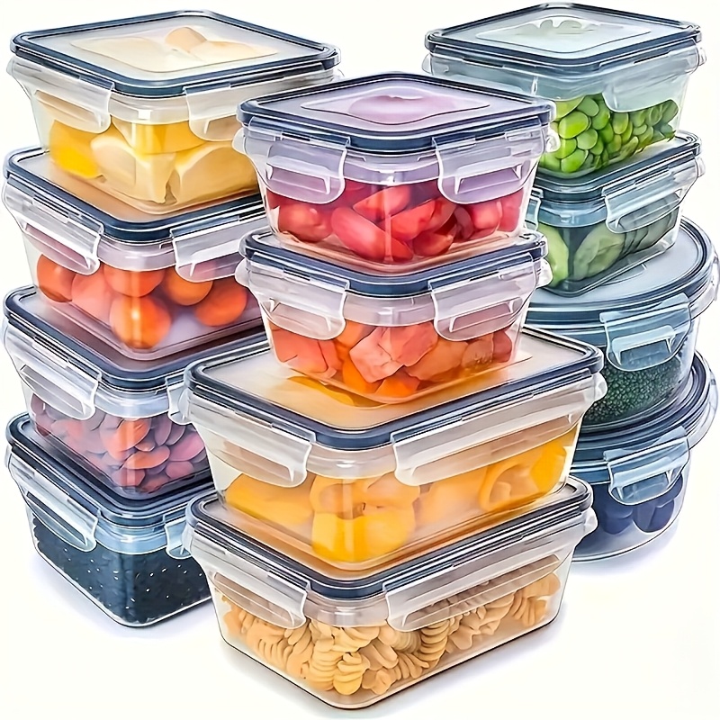 Food Storage Camping - ชุด 8 ชิ้น ประกอบด้วย 4 กล่องและ