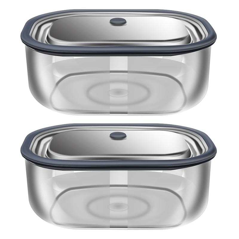 Food Storage With Glass Lids - กล่องแก้วบอโรซิลิเกตทรงสี่เหลี่ยมผืนผ้าสูงสำหรับกล่องข้าวกลางวันเก็บความร้อนไมโครเวฟกล่องเก็บรักษากล่องอาหารกลางวันแบบปิดผนึกกรอบพร้อมฝาปิด