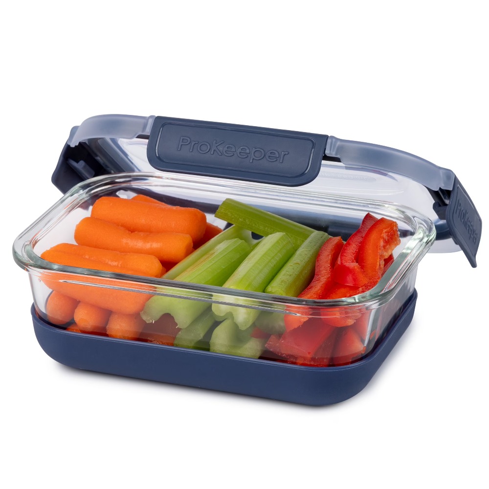 ภาชนะเก็บอาหารแก้วขนาด 2.8 คัพ - Food Storage With Glass Lids บทวิจารณ์และราคา