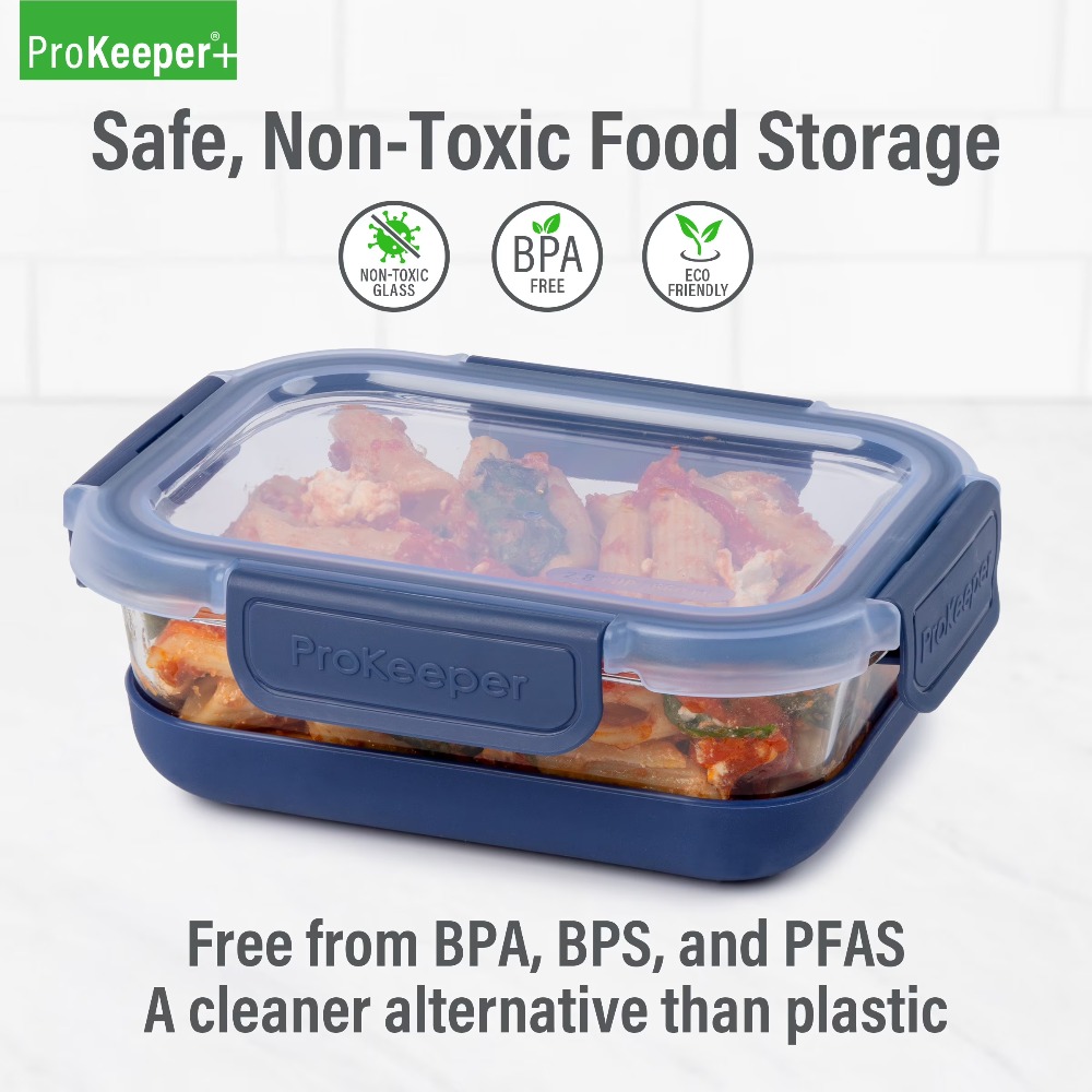 ภาชนะเก็บอาหารแก้วขนาด 2.8 คัพ - Food Storage With Glass Lids บทวิจารณ์และราคา