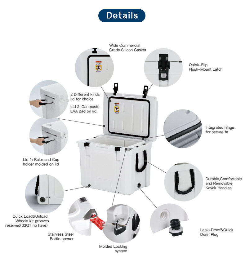 กล่องเก็บความเย็นแบบแข็งรุ่นให - Food Storage Camping บทวิจารณ์และราคา