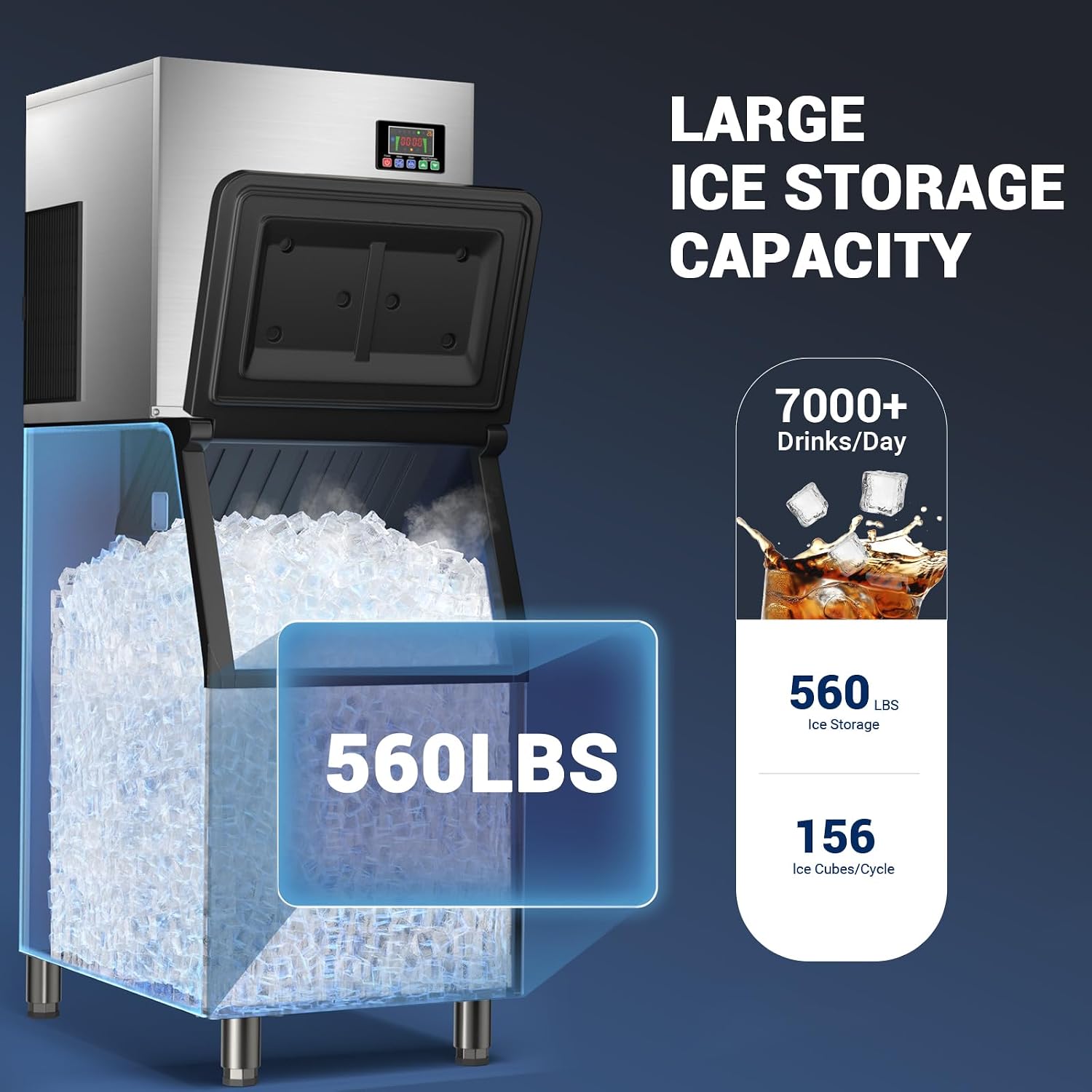 เครื่องทำน้ำแข็งเชิงพาณิชย์พร้ - Food Storage In Restaurant บทวิจารณ์และราคา