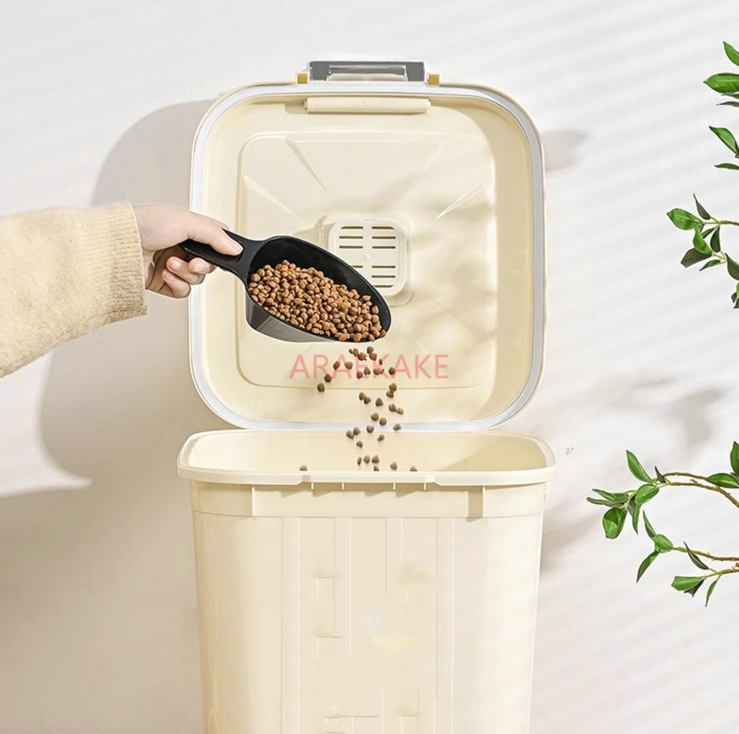 ถังเก็บอาหารแมวถังปิดผนึกอาหาร - Food Storage Freeze Dried บทวิจารณ์และราคา