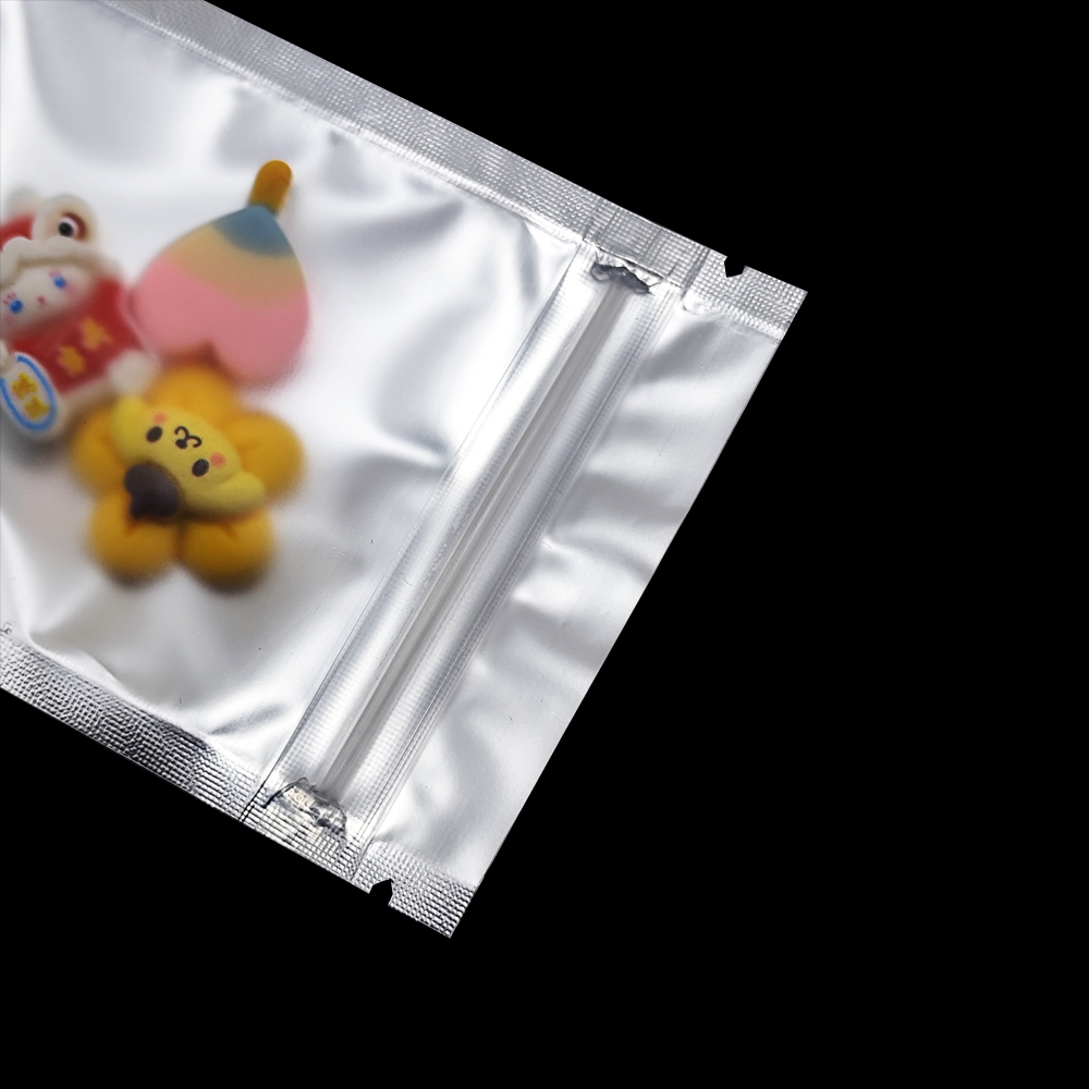 100 ชิ้น/ล็อต Matte Clear ซิปล - Food Storage Zip Bags บทวิจารณ์และราคา