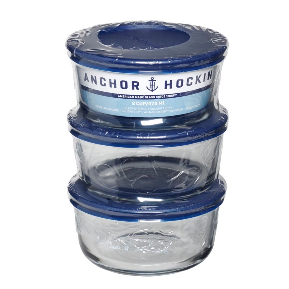 ภาชนะเก็บอาหารแก้วพร้อมฝาปิด A - Food Storage With Glass Lids บทวิจารณ์และราคา