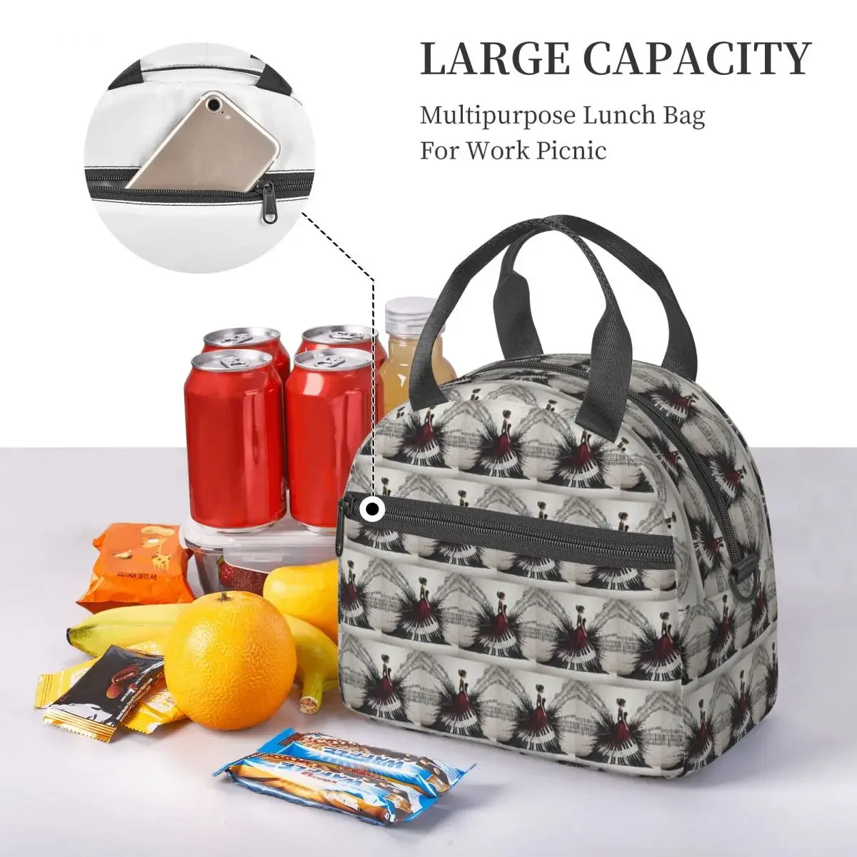 กระเป๋าเก็บอาหารกลางวันแบบมีฉน - Food Storage Notes บทวิจารณ์และราคา