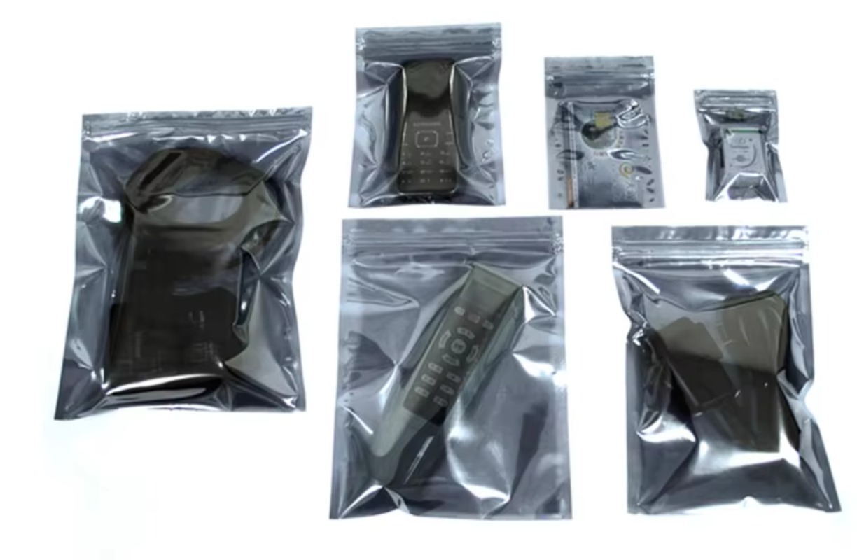100PCS Anti-Static Shielding ถ - Food Storage Ziploc Bags บทวิจารณ์และราคา