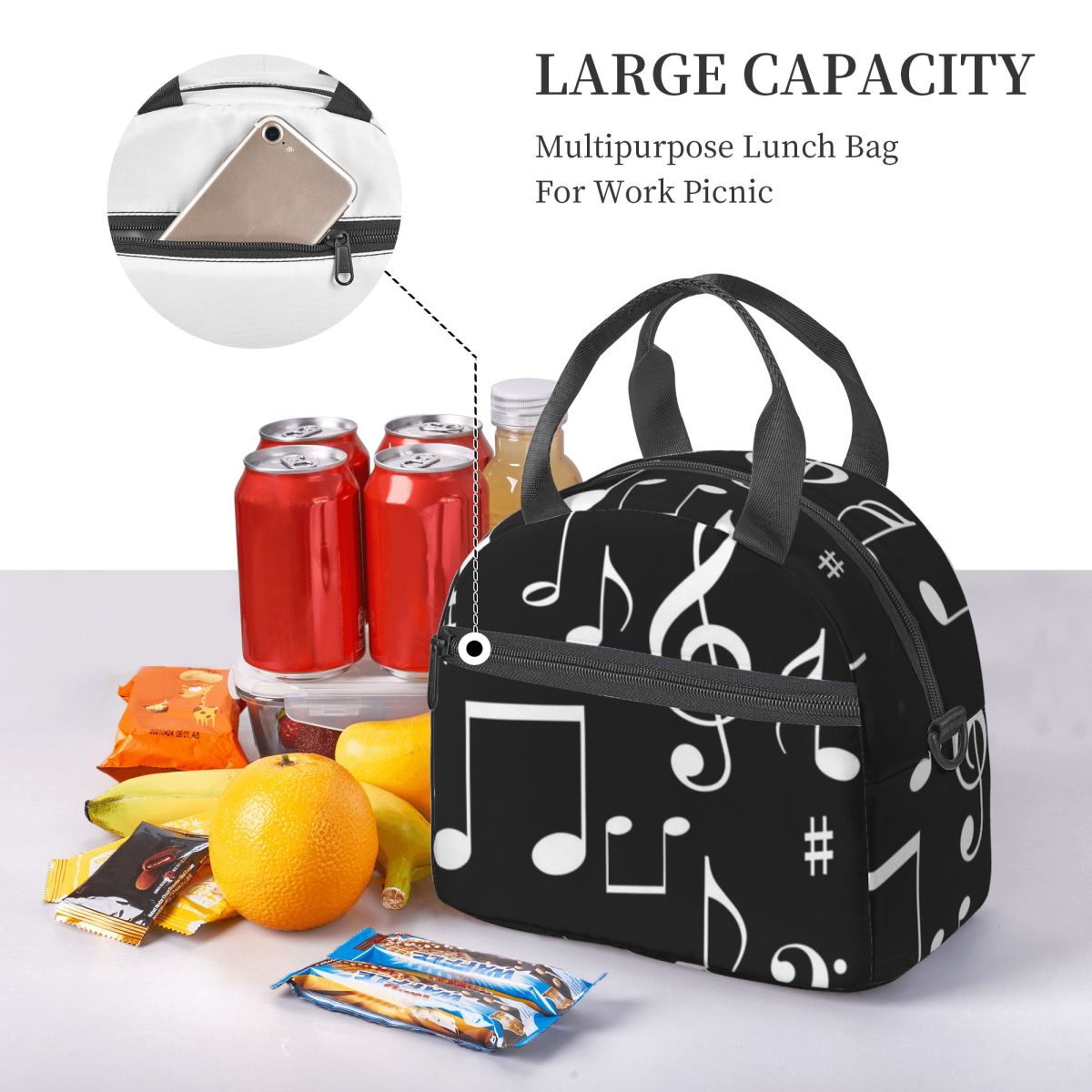 กระเป๋าใส่อาหารกลางวันแบบมีฉนว - Food Storage Notes บทวิจารณ์และราคา