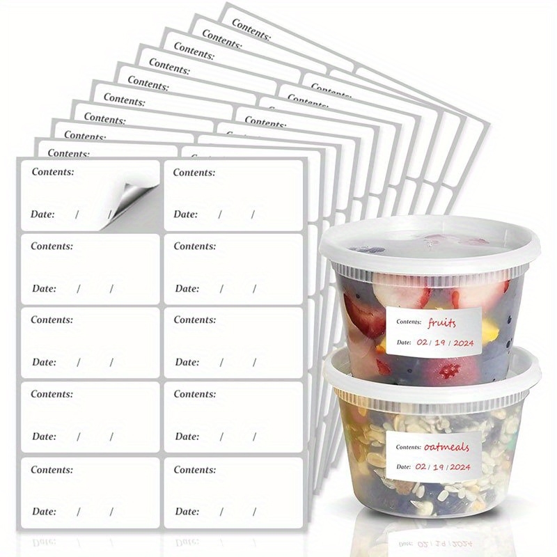 ฉลากติดตู้แช่แข็งแบบถอดได้กันน - Food Storage Notes บทวิจารณ์และราคา