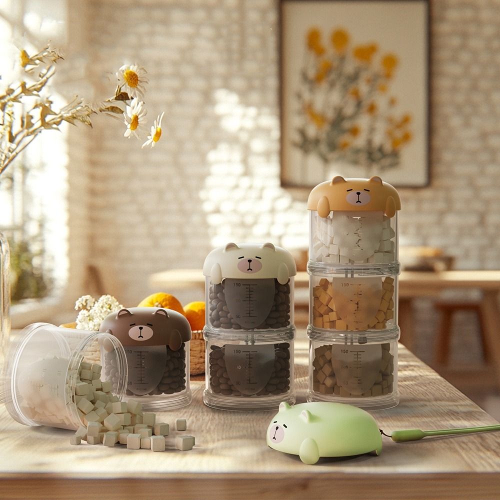 กล่องใส่อาหารแมวพลาสติกหลายชั้ - Food Storage Dog บทวิจารณ์และราคา