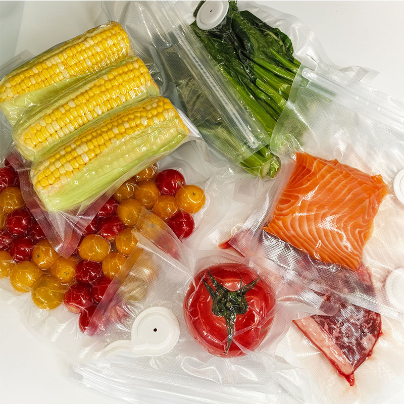 รุ่นอัพเกรด ถุงเก็บอาหารสูญญาก - Food Storage Zip Bags บทวิจารณ์และราคา