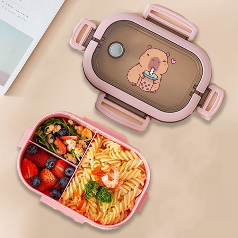 กล่องข้าวกลางวันลายคาปิบาร่า ล - Food Storage And Container บทวิจารณ์และราคา