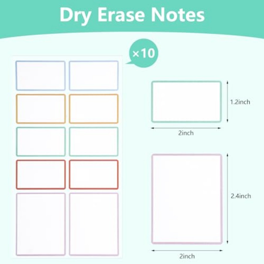 สติกเกอร์ฉลากแบบลบได้ ฉลากสำหร - Food Storage Notes บทวิจารณ์และราคา
