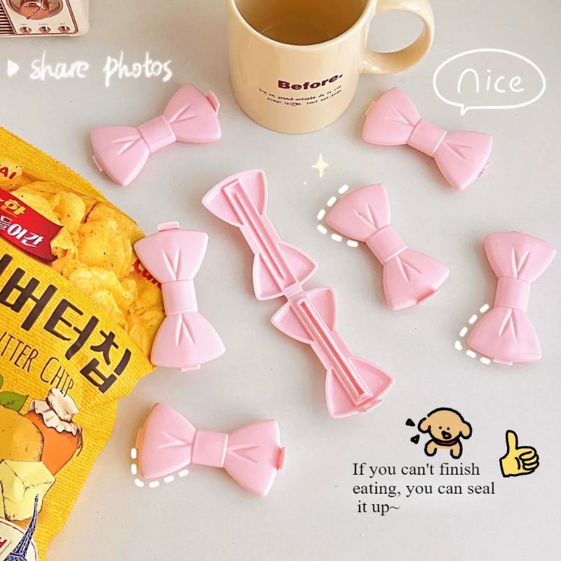 คลิปหนีบถุงอาหารน่ารัก 5 ชิ้น  - Food Storage Zip Bags บทวิจารณ์และราคา