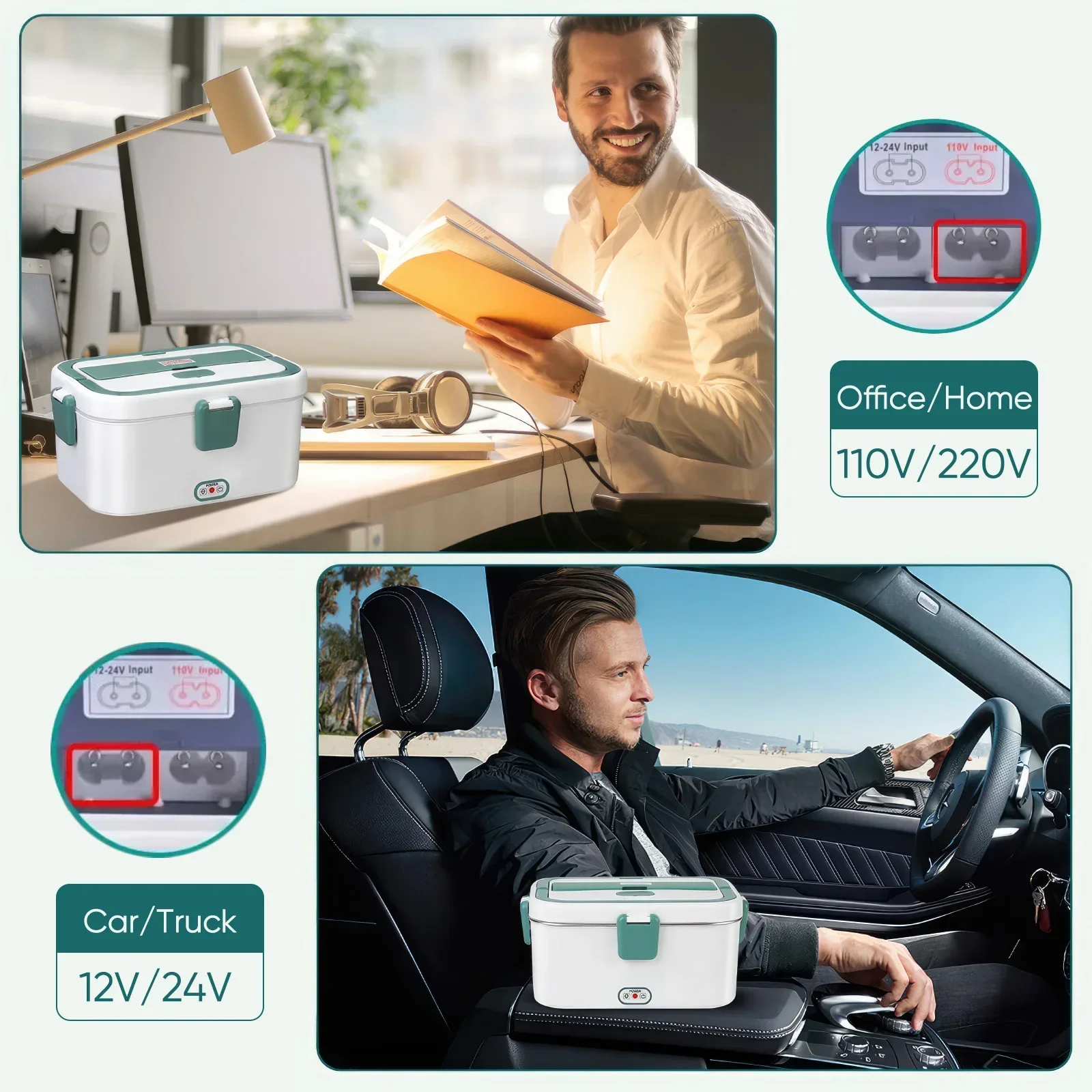 กล่องอาหารกลางวันไฟฟ้าอุ่นอาหา - Food Storage Camping บทวิจารณ์และราคา