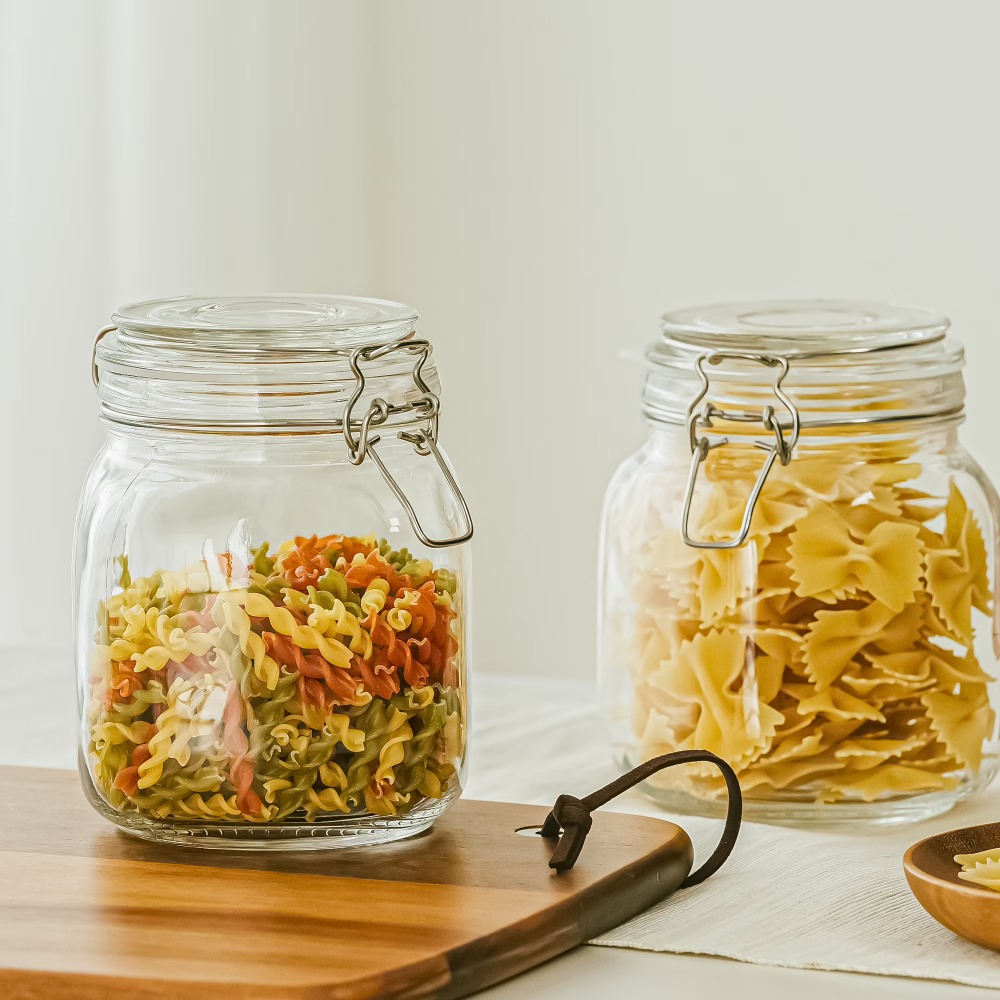 โหลแก้วเก็บอาหาร Mainstays ขนา - Food Storage With Glass Lids บทวิจารณ์และราคา