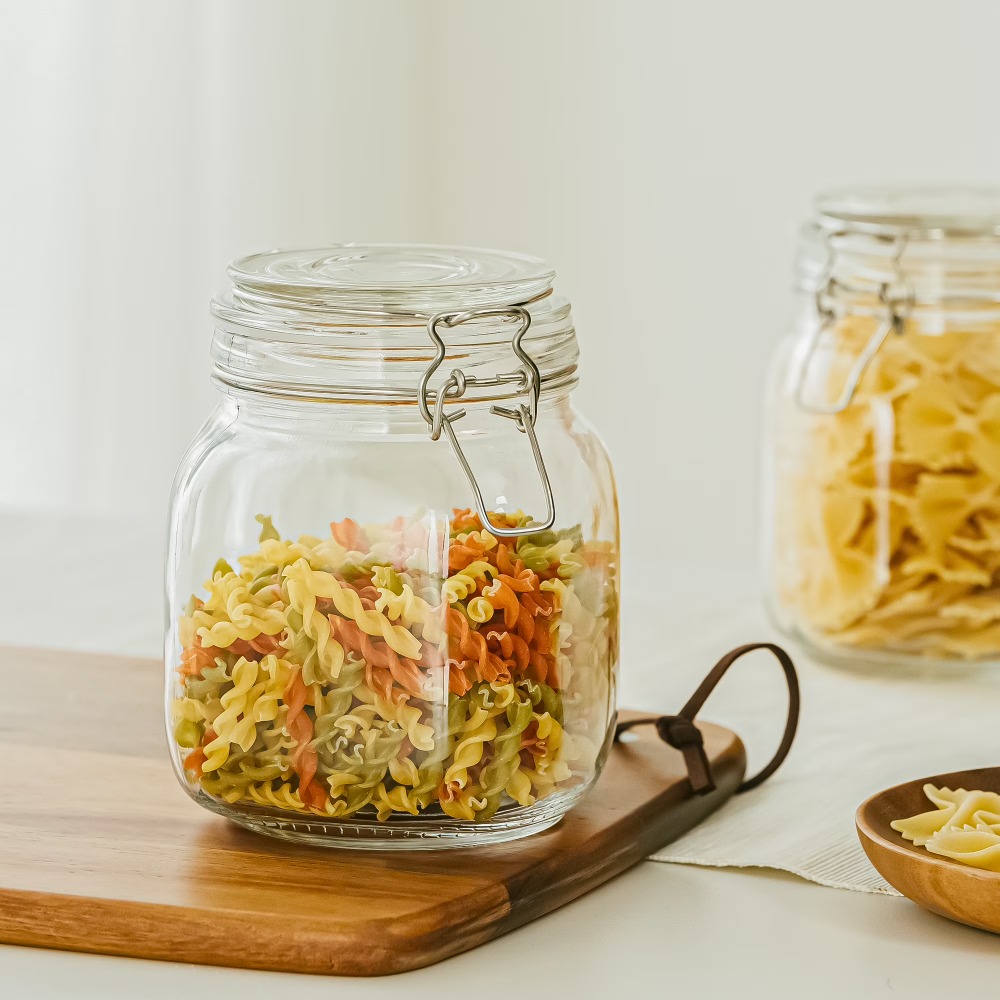โหลแก้วเก็บอาหาร Mainstays ขนา - Food Storage With Glass Lids บทวิจารณ์และราคา