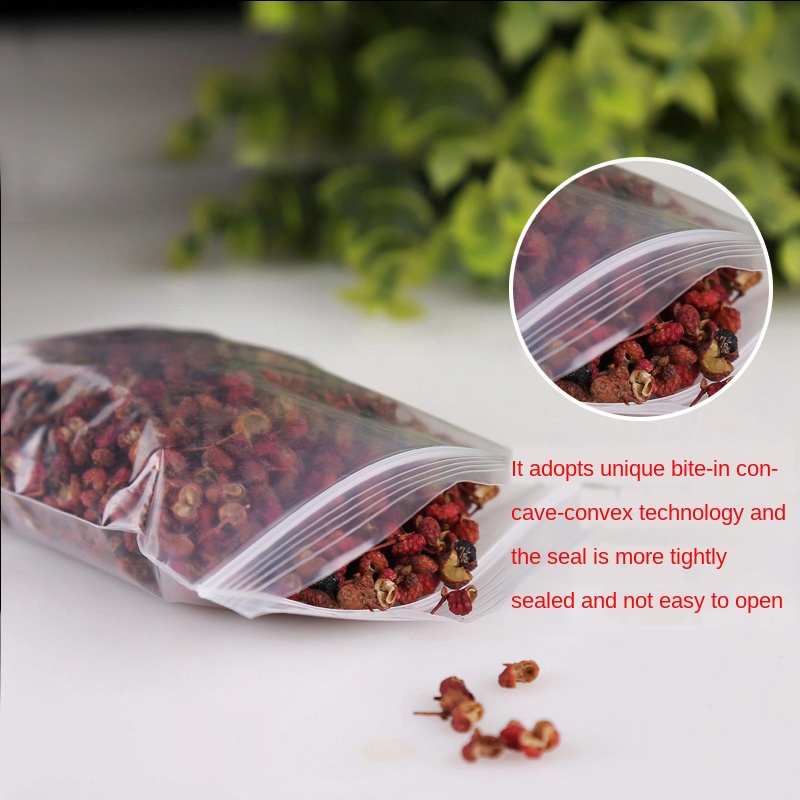 ถุง Ziplock โปร่งใสหนาถุงพลาสต - Food Storage Ziploc Bags บทวิจารณ์และราคา
