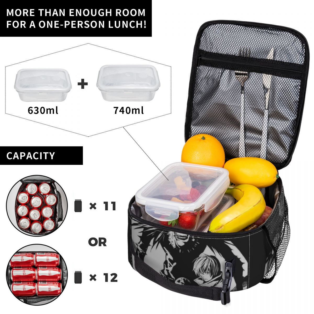 กระเป๋าใส่อาหารกลางวันแบบมีฉนว - Food Storage Notes บทวิจารณ์และราคา