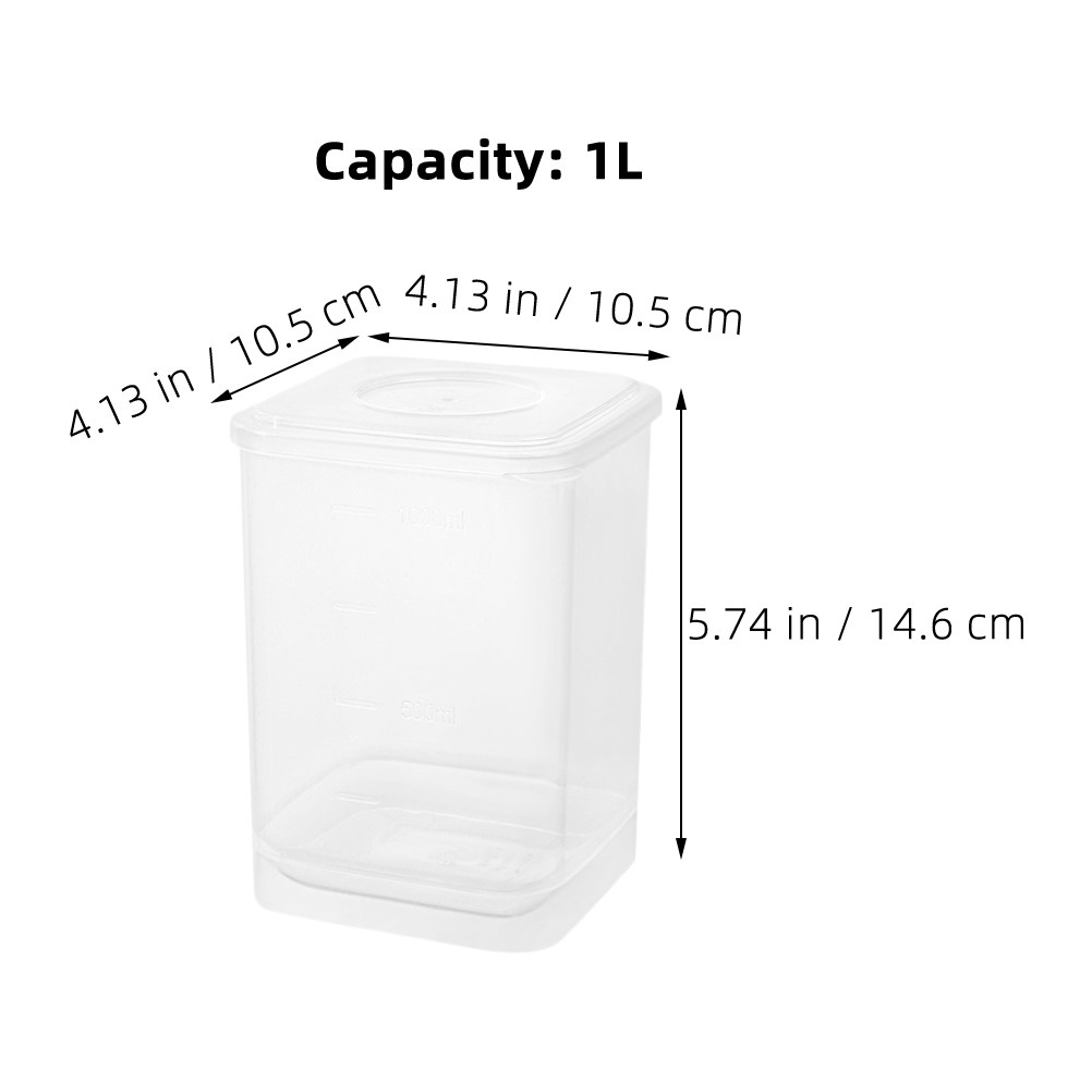 ภาชนะเก็บโยเกิร์ตแบบใสปิดสนิท  - Food Storage Yogurt บทวิจารณ์และราคา