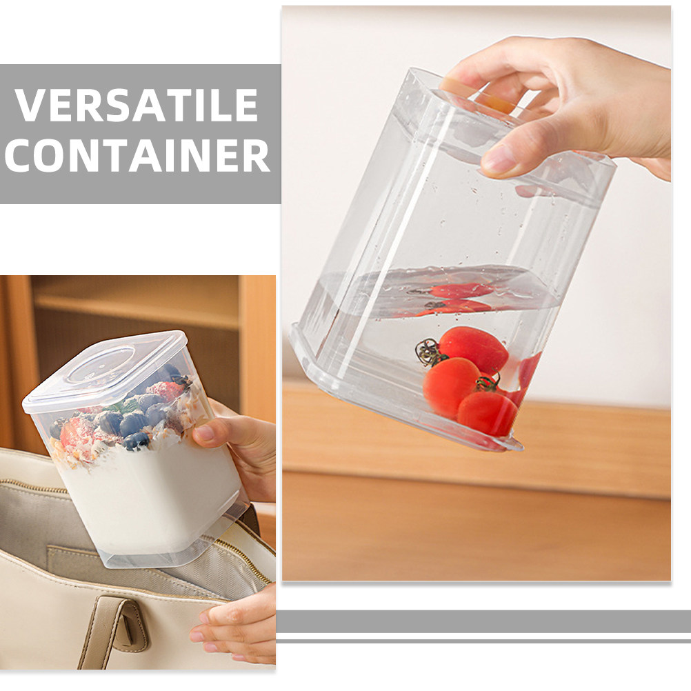 ภาชนะเก็บโยเกิร์ตแบบใสปิดสนิท  - Food Storage Yogurt บทวิจารณ์และราคา