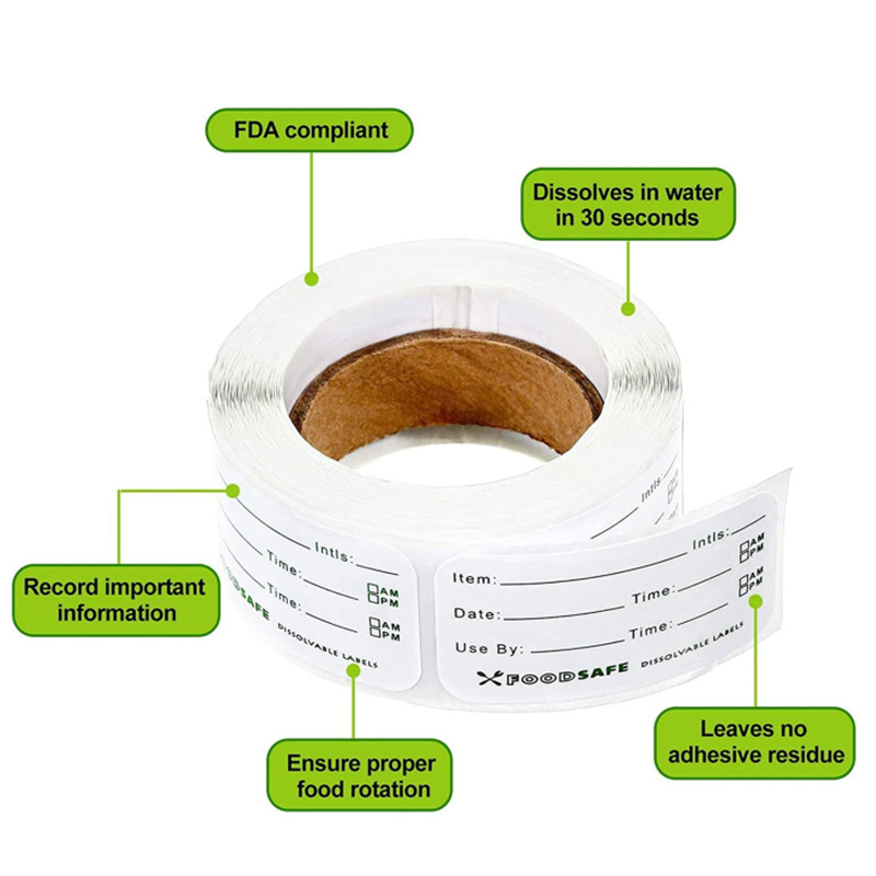 300 ชิ้น/ฉลากเก็บอาหารกาวที่ถอ - Food Storage In Restaurant บทวิจารณ์และราคา