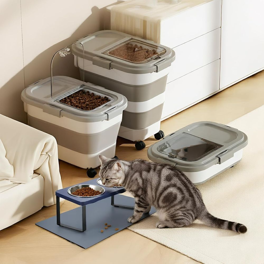 ภาชนะเก็บอาหารสุนัข/แมวขนาด 15 - Food Storage Dog บทวิจารณ์และราคา