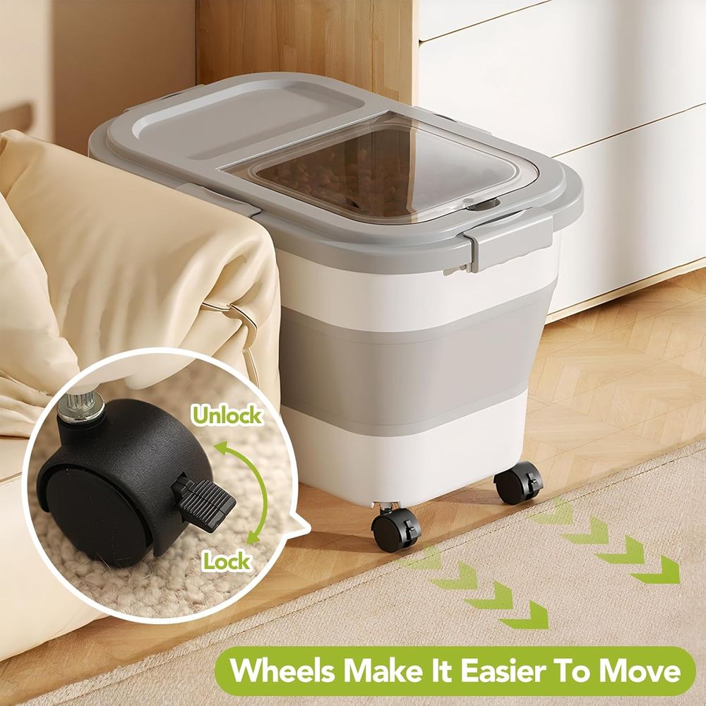 ภาชนะเก็บอาหารสุนัข/แมวขนาด 15 - Food Storage Dog บทวิจารณ์และราคา