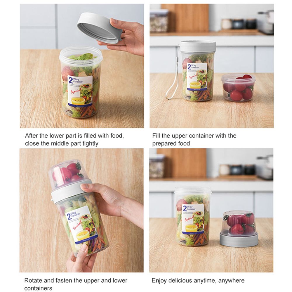 Double-Layer สดกล่องโยเกิร์ต N - Food Storage Yogurt บทวิจารณ์และราคา