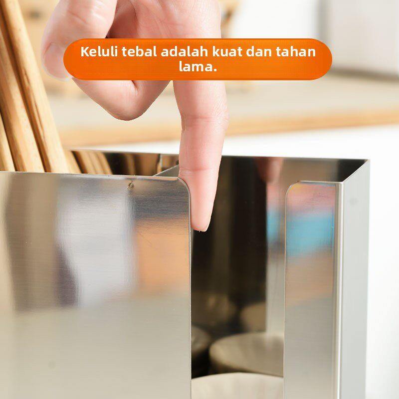 กล่องเก็บตะเกียบและช้อนสแตนเลส - Food Storage In Restaurant บทวิจารณ์และราคา