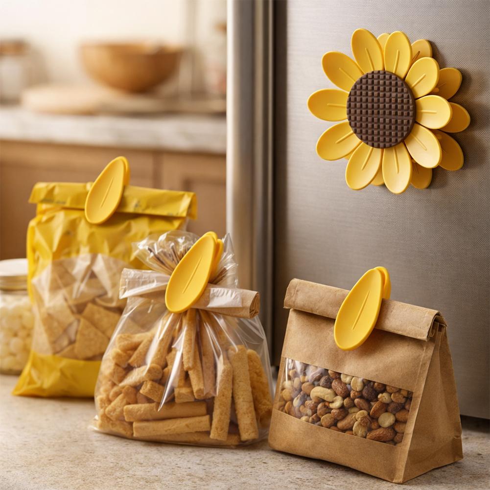 คลิปหนีบปิดถุงอาหารแม่เหล็กลาย - Food Storage Notes บทวิจารณ์และราคา