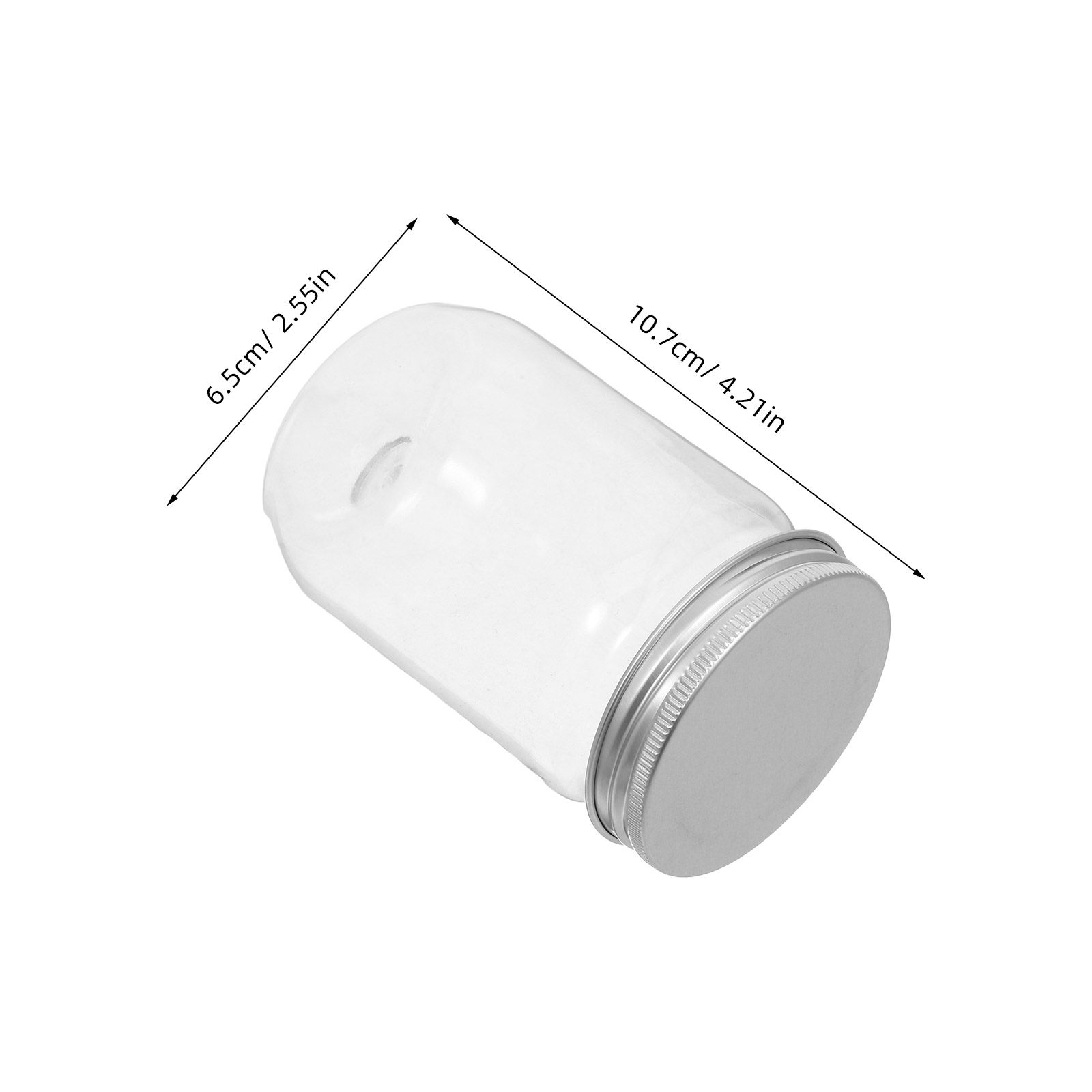 ขวดโหลพลาสติกใส 6 ชิ้น พร้อมฝา - Food Storage And Container บทวิจารณ์และราคา
