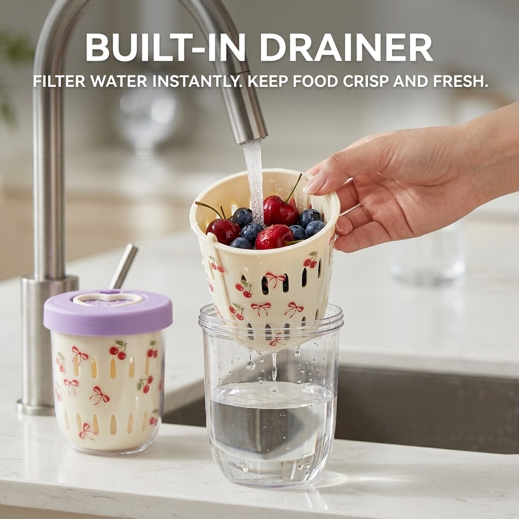กล่องสลัดพลาสติกพร้อมฝาปิด กล่ - Food Storage Yogurt บทวิจารณ์และราคา