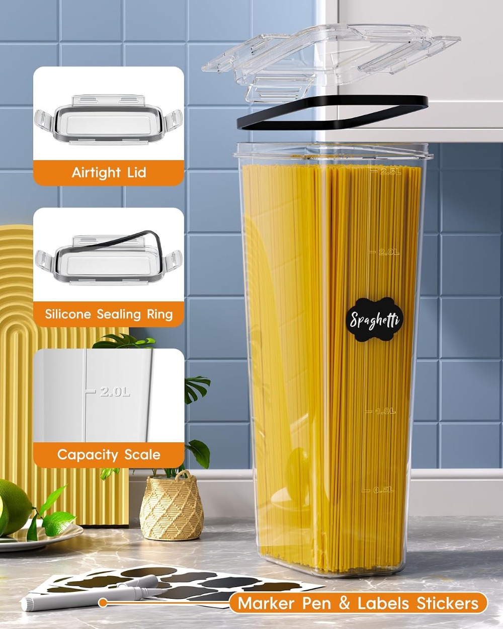 กล่องเก็บอาหารสุญญากาศ 24 ชิ้น - Food Storage And Container บทวิจารณ์และราคา