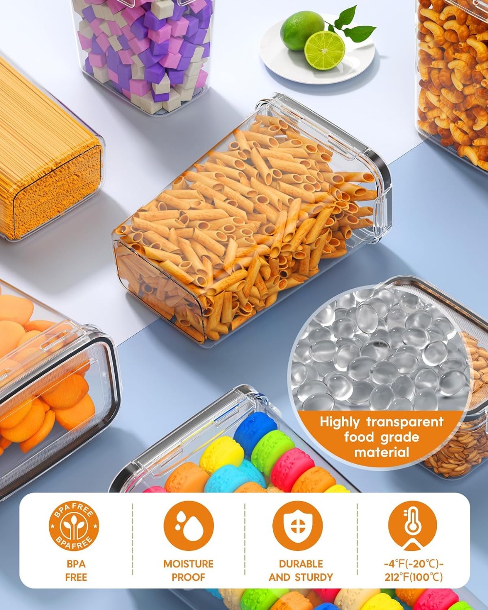 กล่องเก็บอาหารสุญญากาศ 24 ชิ้น - Food Storage And Container บทวิจารณ์และราคา
