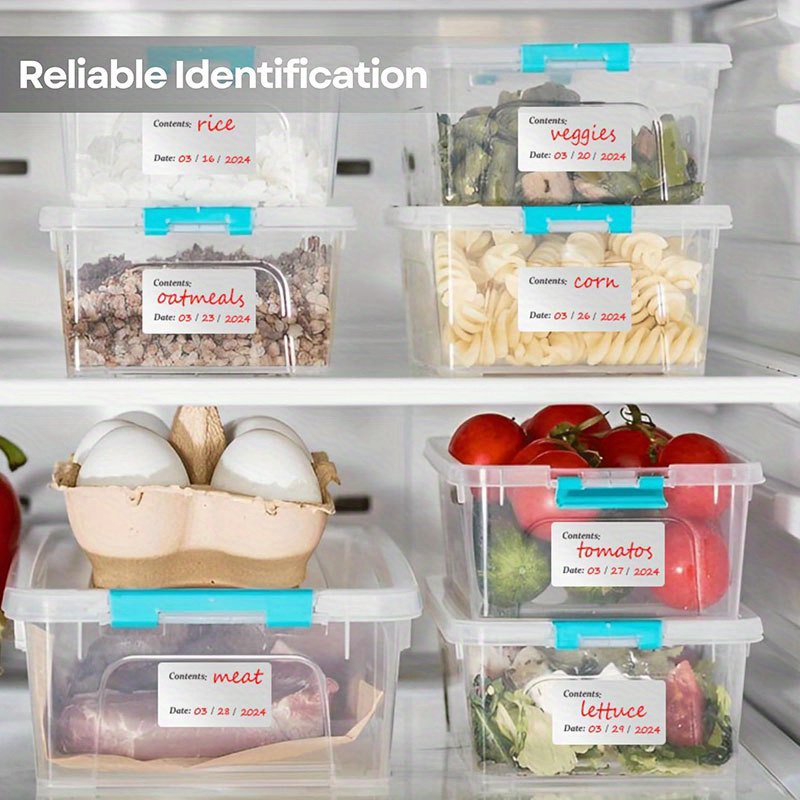 100 ชิ้น ป้ายติดตู้แช่แข็งกันน - Food Storage Notes บทวิจารณ์และราคา
